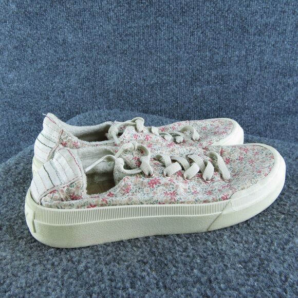 ROXY Women's Rae Sneaker Pink Textile Size 5.5M Gently Used 2025 - Picture 3 of 6